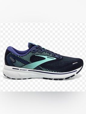 Brooks Ghost 14 Running Shoe - Navy 8.5